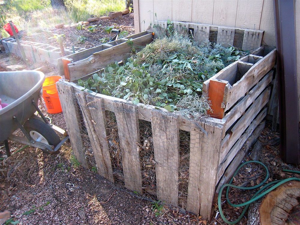 Organic compost for healthy soil